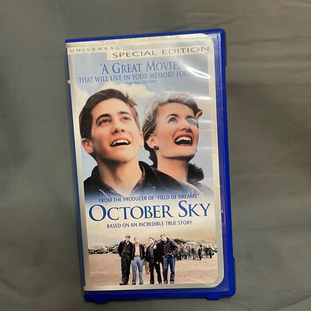 October Sky VHS Tape